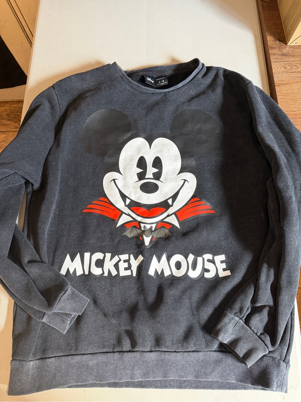 Cakeworthy Vampire Mickey Oversized Crewneck Sweatshirt